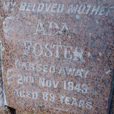 FOSTER Ada -1949