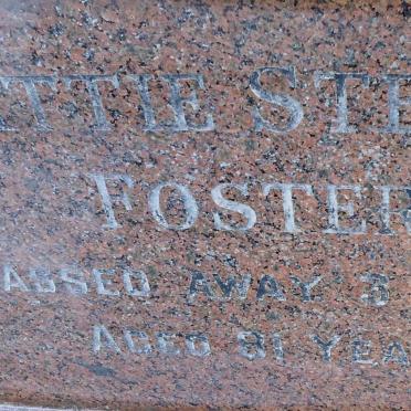FOSTER Hattie Stella 1987
