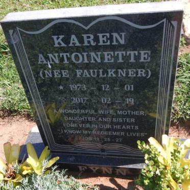 FYNN Karen Antoinette nee FAULKNER 1973-2017