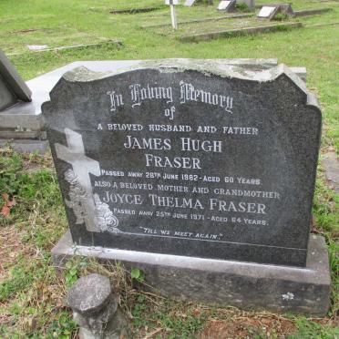 FRASER James Hugh -1962 &amp; Joyce Thelma -1971