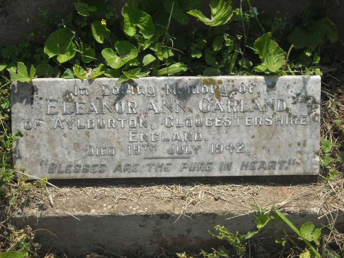 GARLAND Eleanor Ann -1942