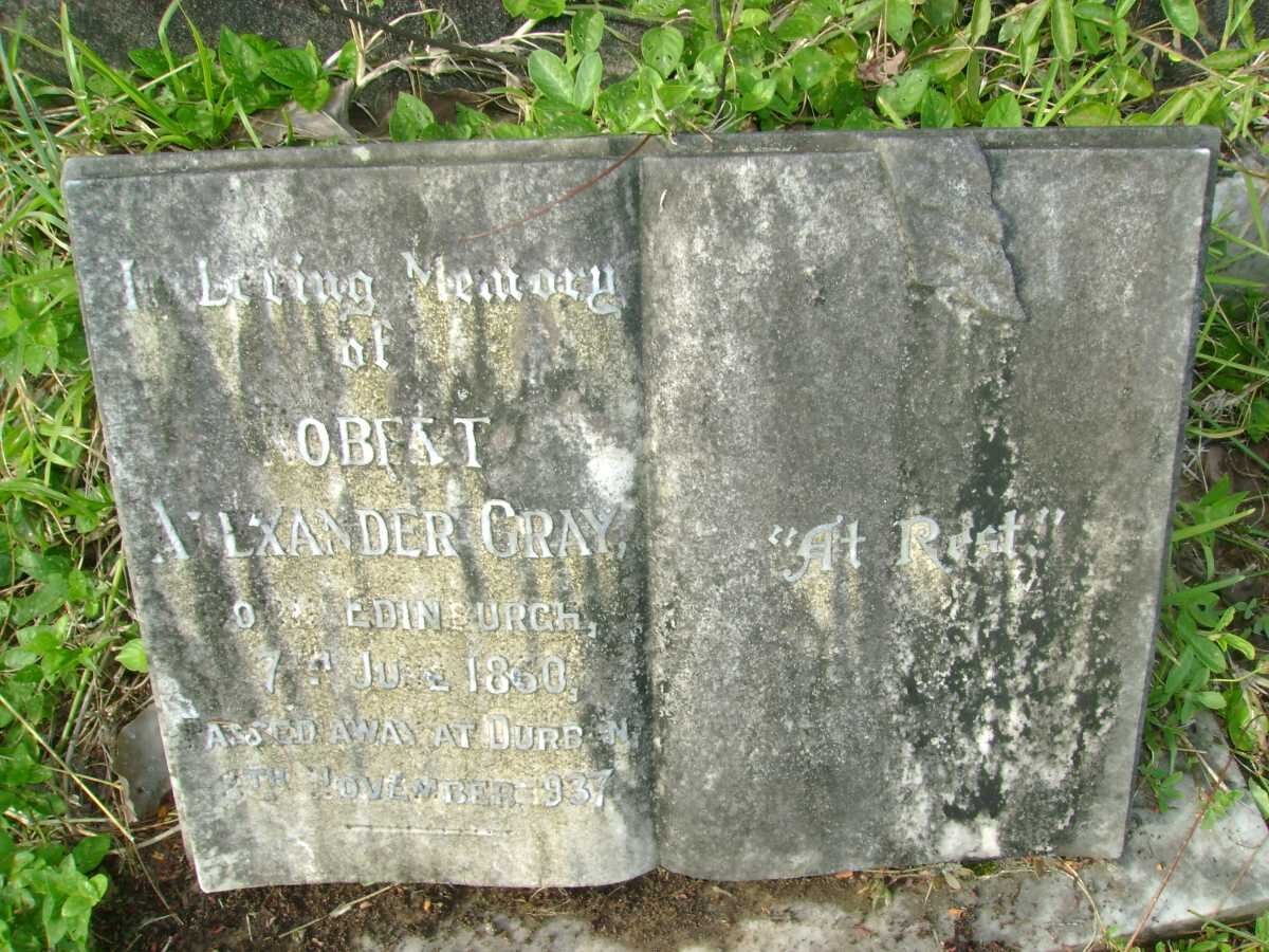 GRAY Robert Alexander 1860-1937