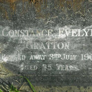 GRATTON Constance Evelyn -1960