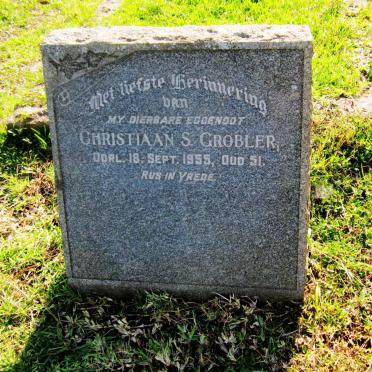 GROBLER Christiaan S. -1955