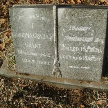 GRANT Murdina Graham -1972