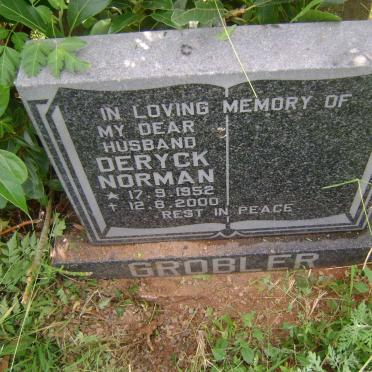 GROBLER Deryck Norman 1952-2000