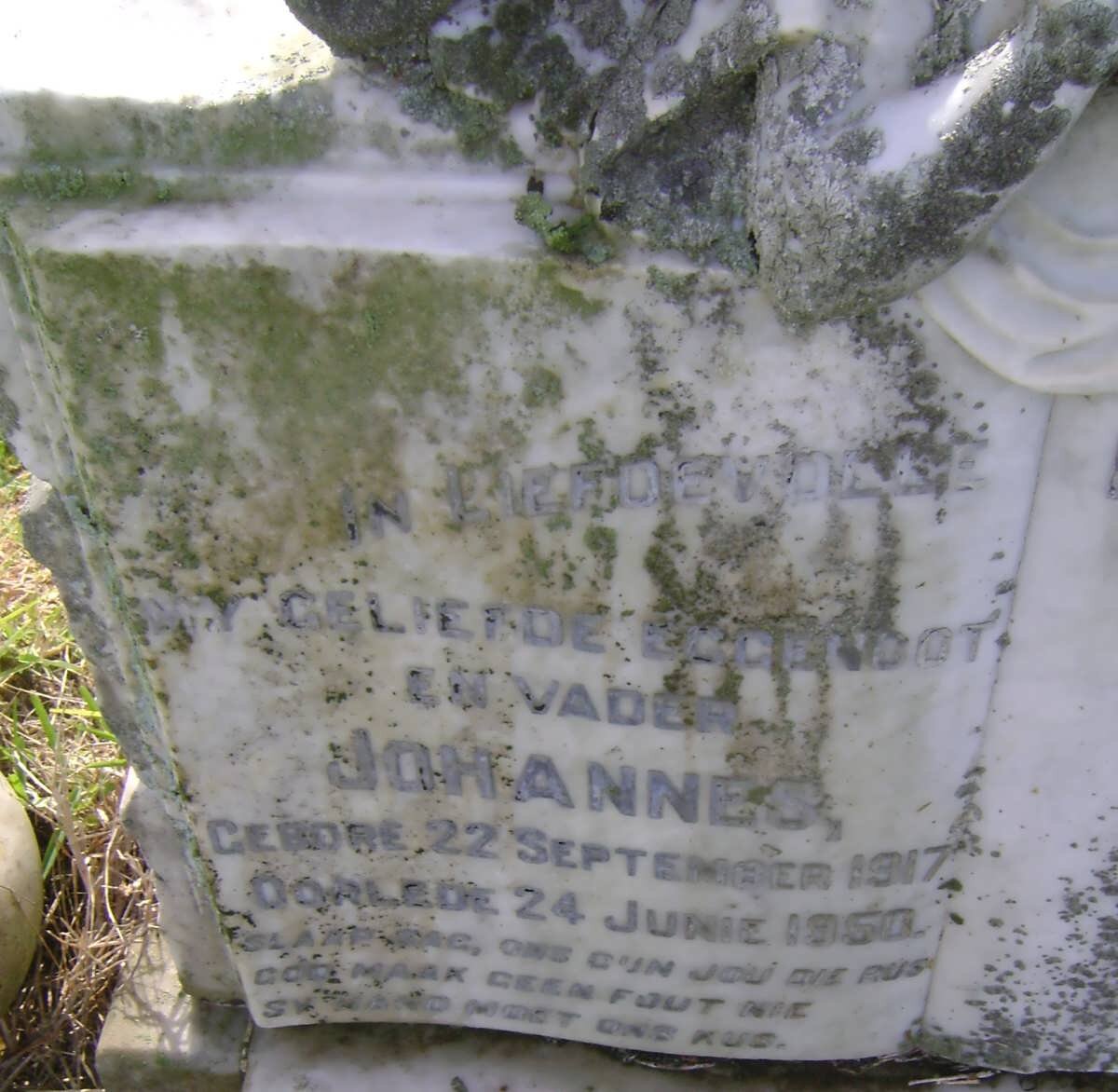 GREUNING Johannes, van 1917-1950