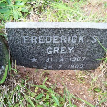 GREY W.S. 1936 &amp; S.F. -1955 :: GREY Frederick 1907-1989 :: POLLARD Sean W. 1988-1989