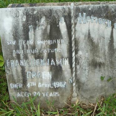 GREEN Frank Benjamin -1967