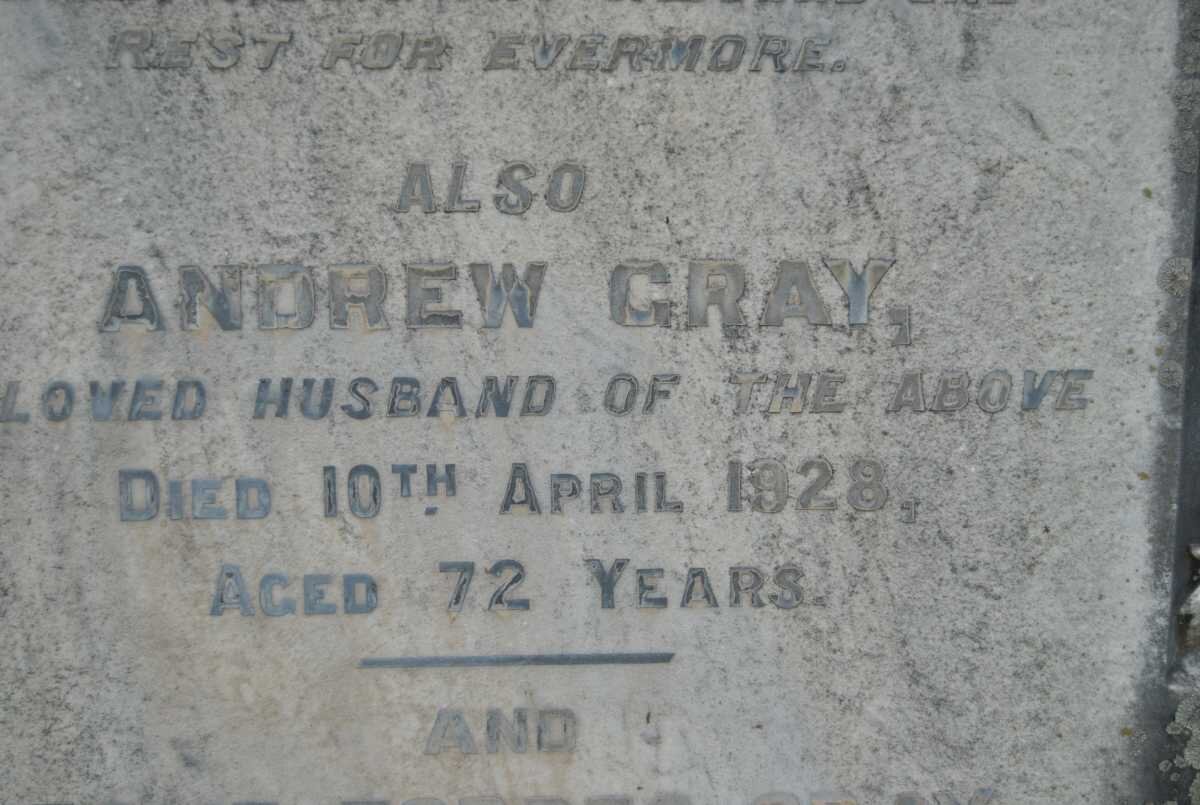 GRAY Andrew -1928