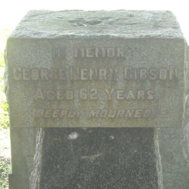 GIBSON George Henry -1938