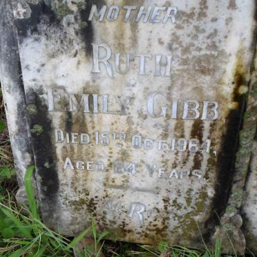 GIBB Frederick James -1941 &amp; Ruth Emily -1964 