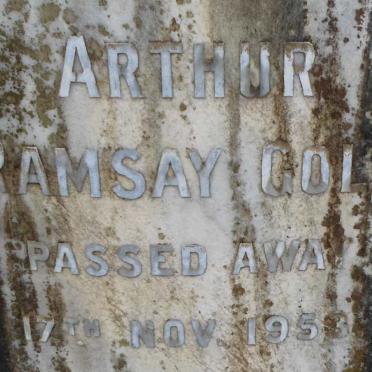 GOLD Arthur Ramsay -1953 &amp; Winifred Mabel -1943