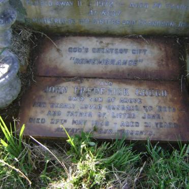 GOUGH John Frederick -1949 &amp; Edith Anne -1972 :: GOUGH John Frederick -1959