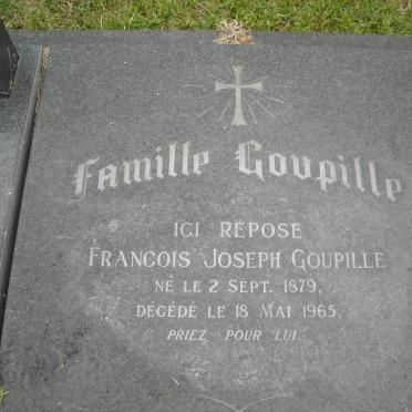 GOUPILLE Francois Joseph 1879-1965 :: WIEHE Joseph Edmond 1909-1984 &amp; Marie Jeanne GOUPILLE 1911-1984