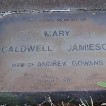 GOWANS David 1873-1948 &amp; Mary Fyfe Johnston 1877-1953 :: GOWANS David Eric 1906-1933 :: GOWANS Ronald 1912-1994