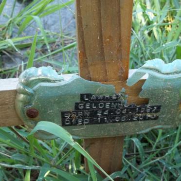 GELDENHUIS Lawrence 1927-2010