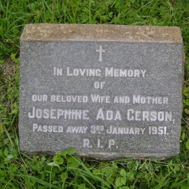 GERSON Josephine Ada -1951