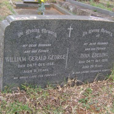 GEORGE William Gerald -1958 :: EDELING Ivan -1958