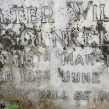 GUNKEL Walter William 1899-1968