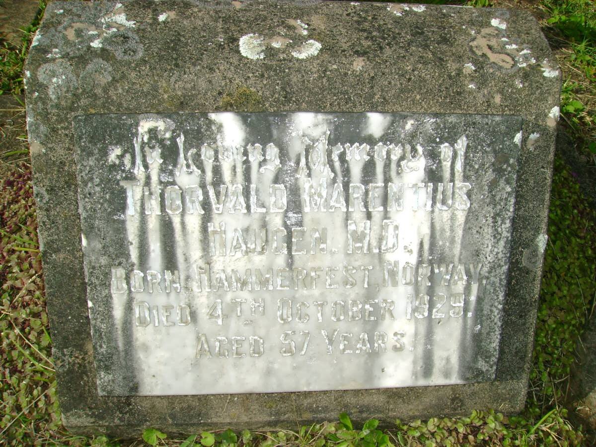 HAUGEN Thorvald Marentius -1929