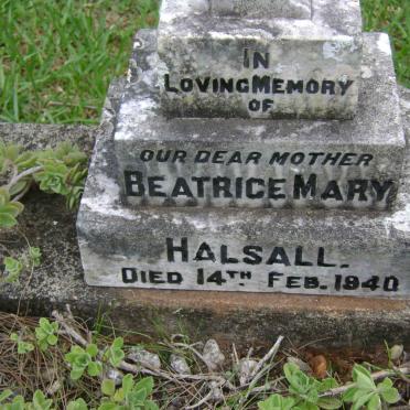 HALSALL Beatrice Mary -1940
