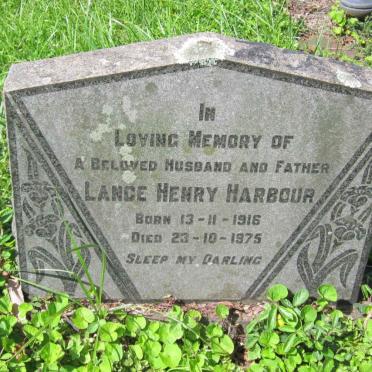 HARBOUR Lance Henry 1916-1975