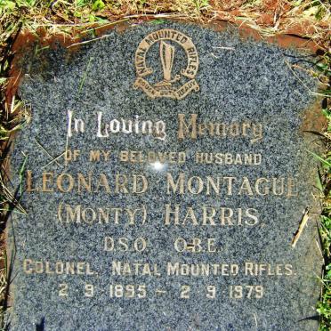 HARRIS Leonard Montague 1895-1979