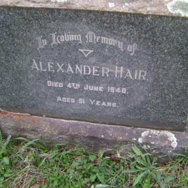 HAIR Alexander -1940
