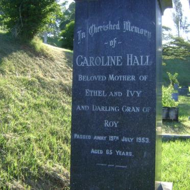 HALL Caroline -1953