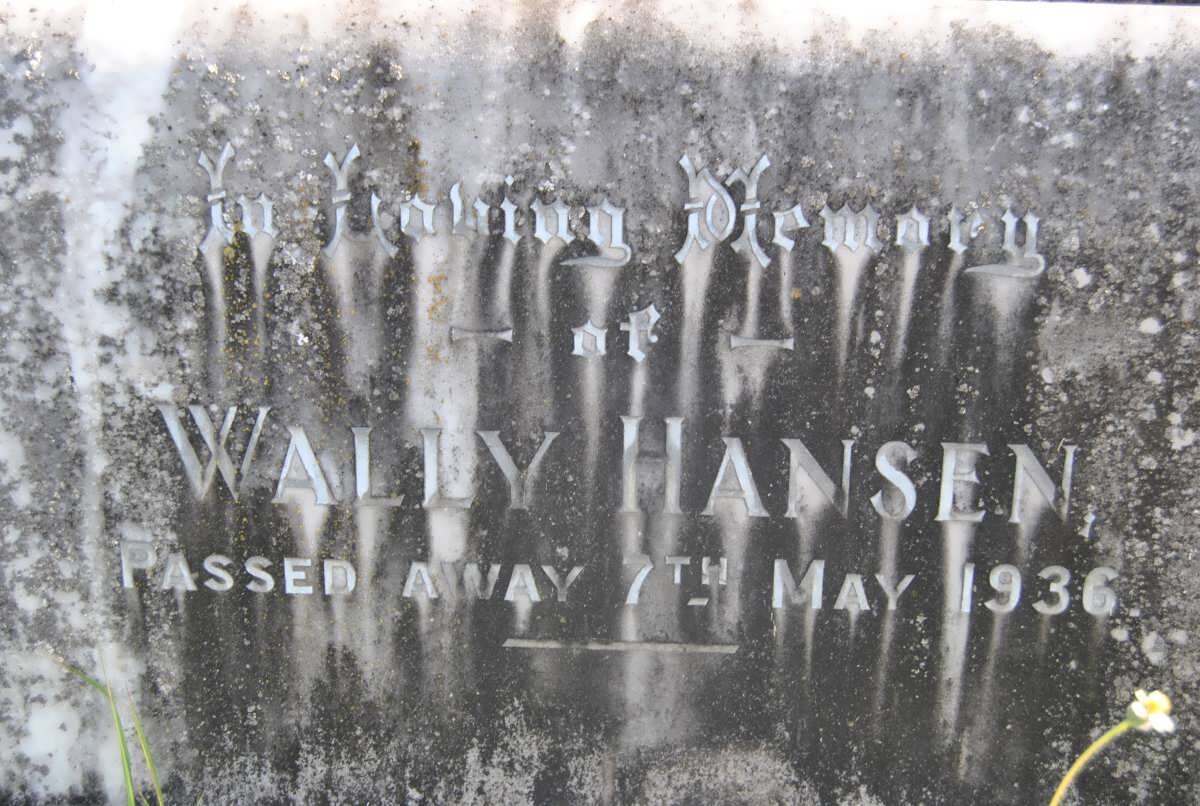 HANSEN Wally -1936