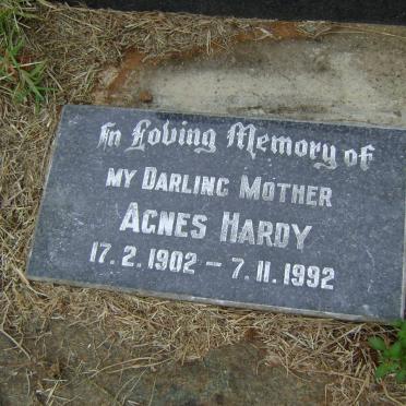 HARDY Agnes 1902-1992