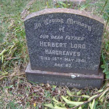 HARGREAVES Herbert Lord -1941