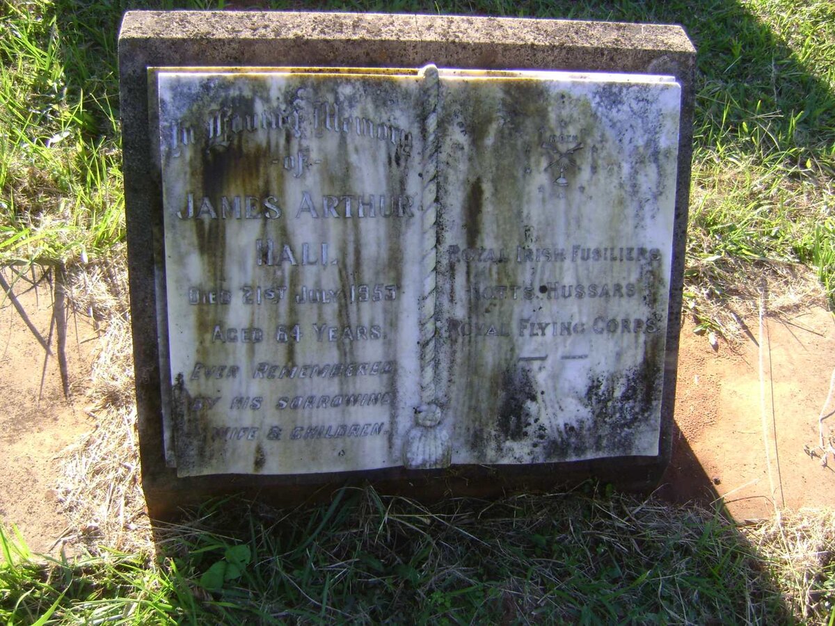 HALL James Arthur -1953