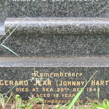 HARTER Louise Bertha -1970 :: HARTER Raoul Raymond -1954 :: HARTER Gerard Jean -1943