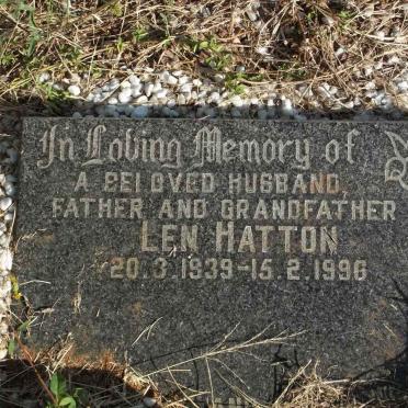 HATTON Len 1939-1996