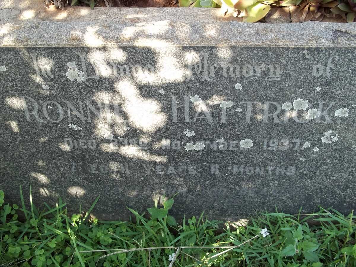 HATTRICK Ronnie -1937