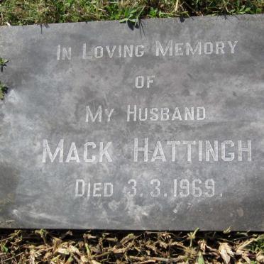 HATTINGH Theodore Pieter -1969