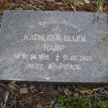 HAMP Kathleen Ellen 1915-2003