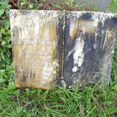 HANSEN Knud Axel -1949