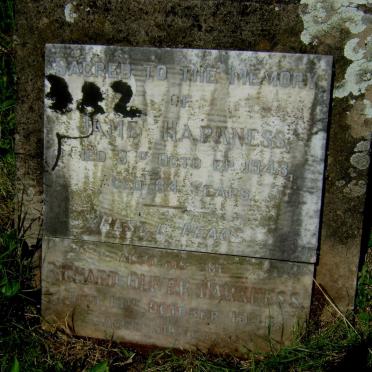 HARKNESS James -1943 :: HARKNESS Richard Oliver -1946