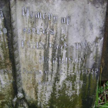 HARRISON William Eurard -1955 &amp; Emily Constance -1952