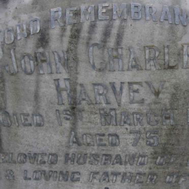 HARVEY John Charles -1952 :: ZORICH Peter John -1975 