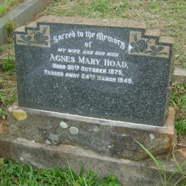 HOAD Agnes Mary 1875-1945