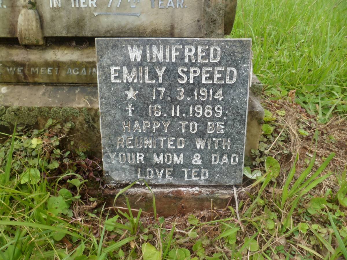 HOGAN Charles Herbert -1952 &amp; Maria Elizabeth -1959 :: SPEED Winifred Emily 1914-1989