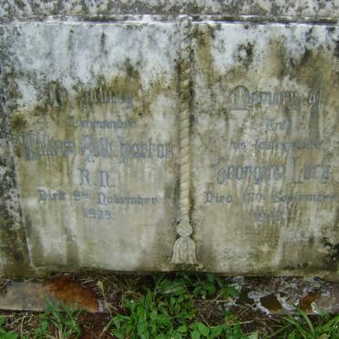 HORTON William Ault -1939 :: EDWARDS Georgina Lucy formerly HORTON -1943