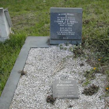 HOWELL Stephen J.E. -1950 &amp; Elizabeth -1969 :: HOWELL Tristan Johnstone 2003-2003