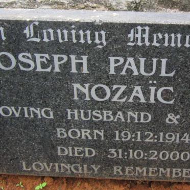 NOZAIC Joseph Paul Noel 1914-2000