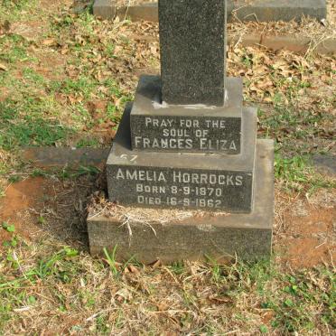 HORROCKS Frances Eliza Amelia 1870-1962