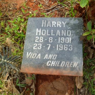 HOLLAND Harry 1901-1963
